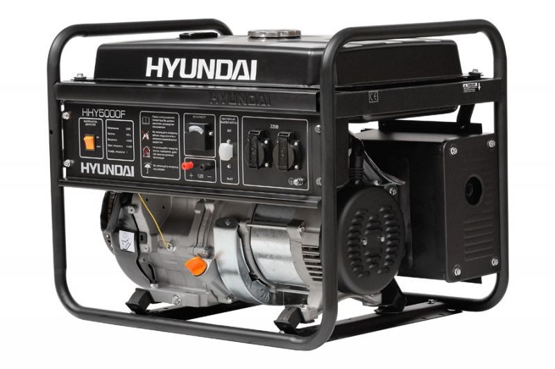 Генератор бензиновый Hyundai HHY 5000 F