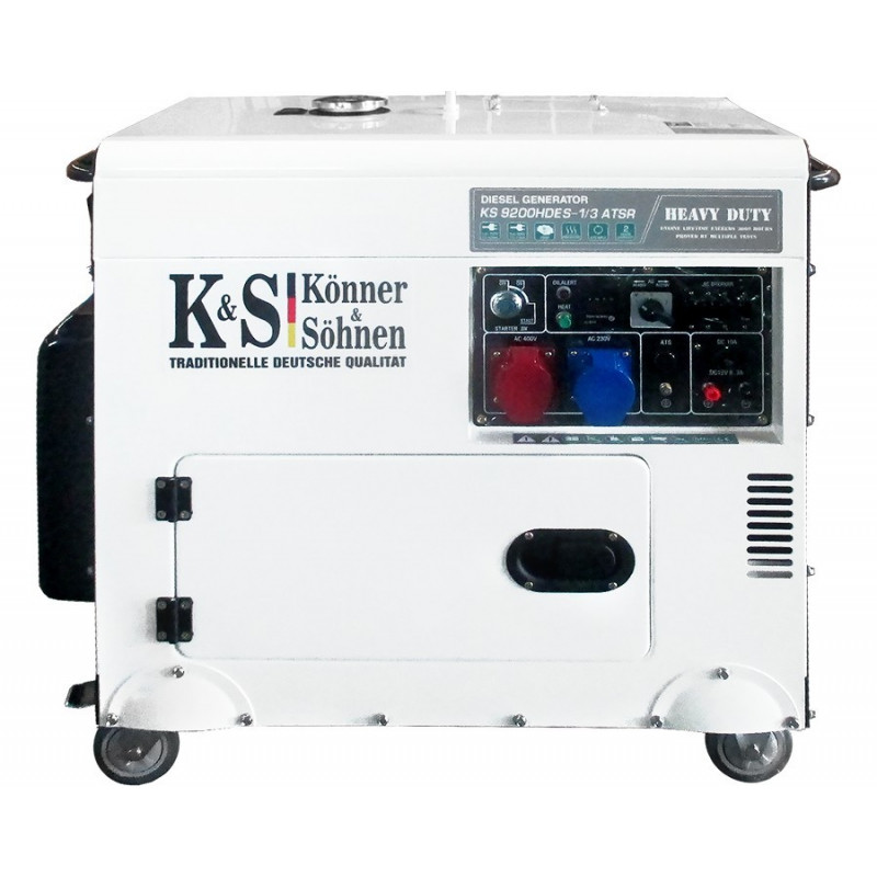 Генератор Konner&Sohnen 9200HDES-1/3 ATSR | 5,5/7,5 кВт (Німеччина)  81 999 грн Ціна 