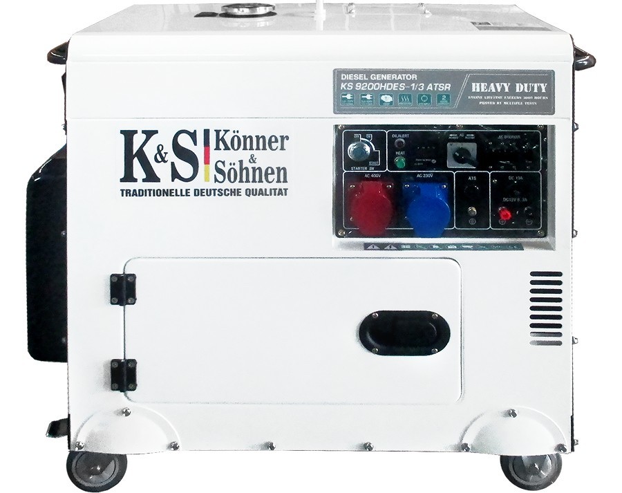 Генератор Konner&Sohnen 9200HDES-1/3 ATSR | 5,5/7,5 кВт (Німеччина)  84 699 грн Ціна 