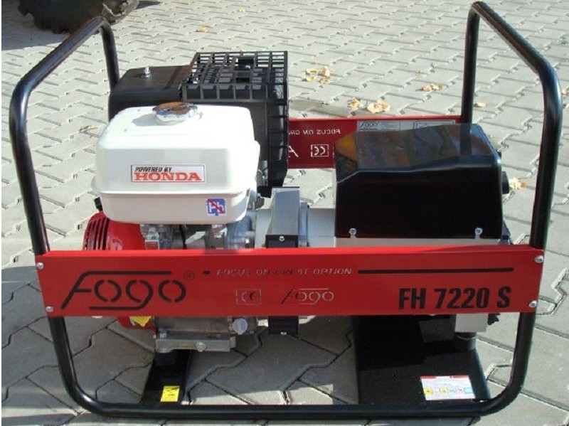 Генератор Fogo FH 7220 S | 5,2/6 кВт (Польша)  фото 1