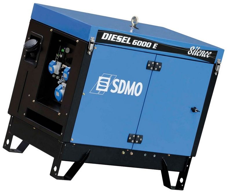 Генератор дизельный SDMO Diesel 6000 E AVR Silence