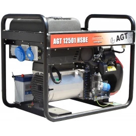 Генератор бензиновый AGT 12501 HSBE R16