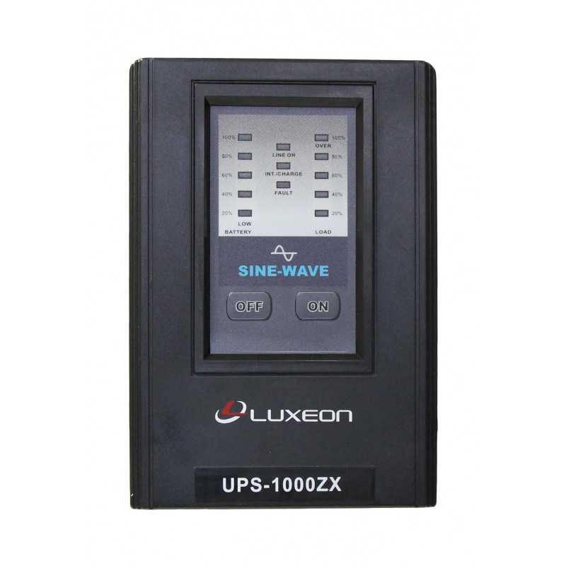 ИБП LUXEON UPS-1000ZX | generator.ua | 0,6 кВт Китай  4 367 грн Цена 