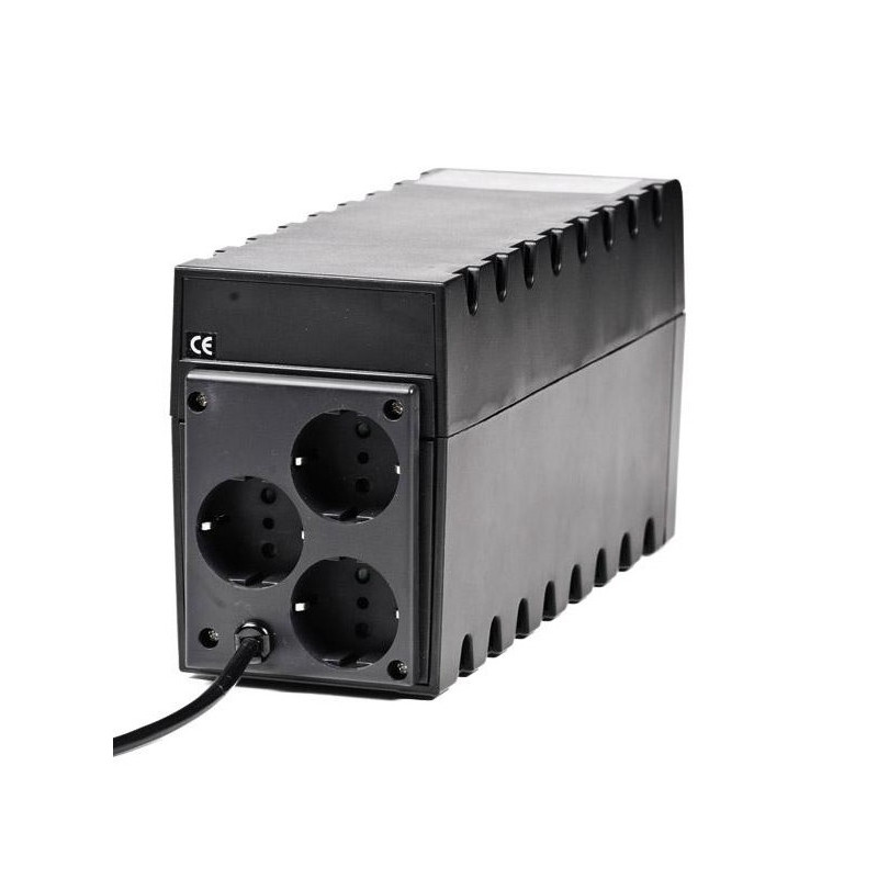 ДБЖ Powercom RPT-600A Schuko | generator.ua | 0,4 кВт Тайвань  фото 1