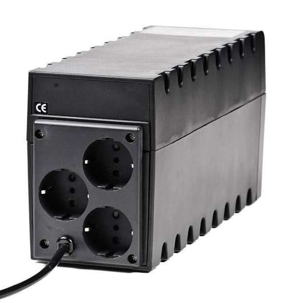 ДБЖ Powercom RPT-600A Schuko | generator.ua | 0,4 кВт Тайвань  фото 1