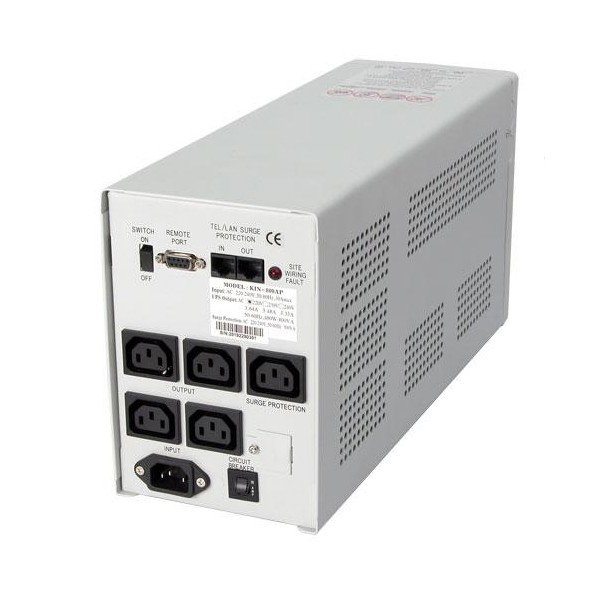 ДБЖ Powercom KIN-1000AP | generator.ua | 0,6 кВт Тайвань  10 374 грн Ціна 