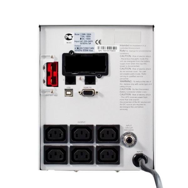 ИБП Powercom SXL-1000A-LCD | generator.ua | 0,6 кВт Тайвань  12 615 грн Цена 