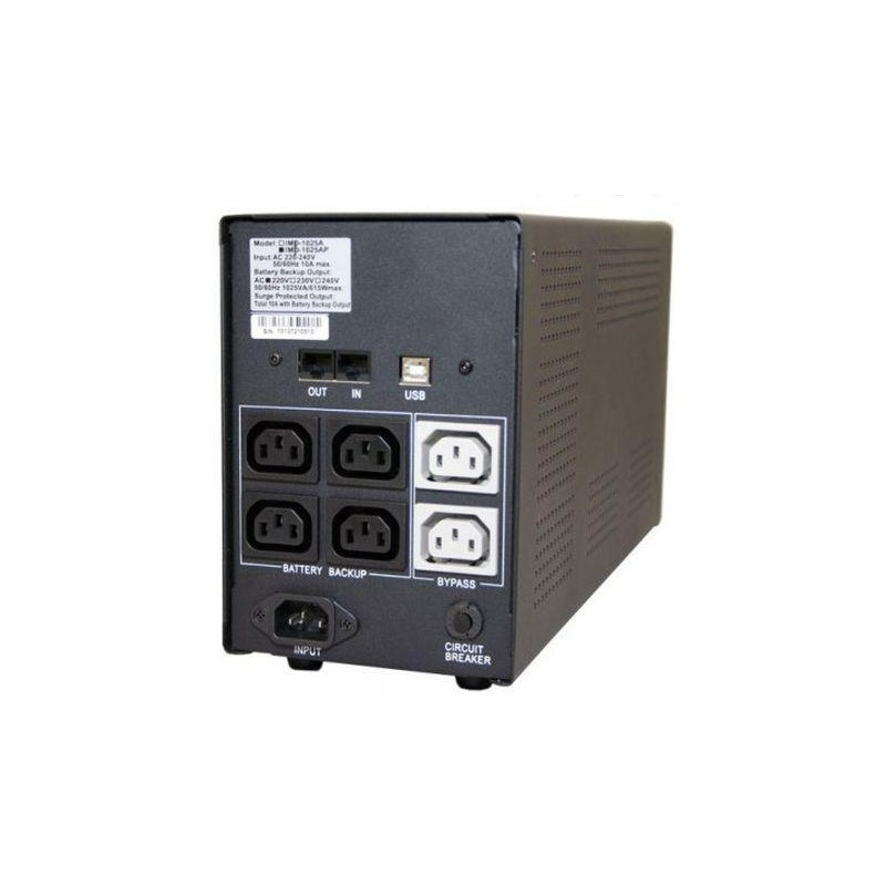 ИБП Powercom IMD-1025AP | generator.ua | 0,615 кВт Тайвань  фото 1