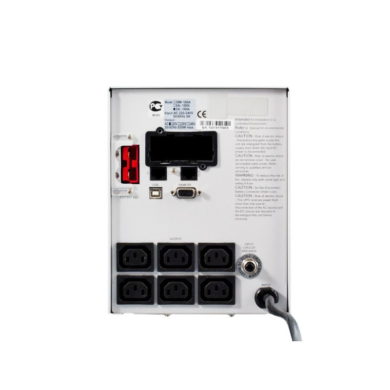 ИБП Powercom SXL-1500A-LCD | generator.ua | 0,9 кВт Тайвань  17 400 грн Цена 
