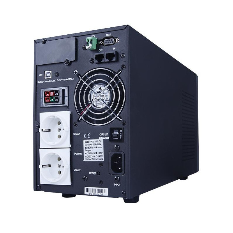 ИБП Powercom  VGD-1500 | generator.ua | 1,05 кВт Тайвань  фото 2