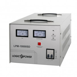 Купить Стабилизатор напряжения LOGICPOWER LPМ-10000SD | 7 кВт (Китай)