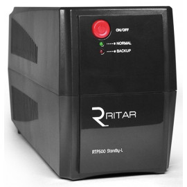 Купити ДБЖ RITAR RTP500 Standby-L | generator.ua | 0,3 кВт Китай