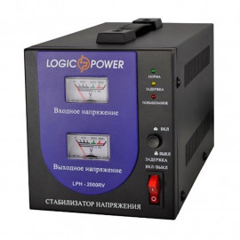 Купити Стабілізатор напруги LOGICPOWER LPH-2000RV | 1,4 кВт (Китай)