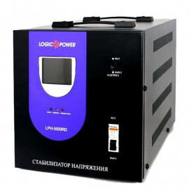 Купити Стабілізатор напруги LOGICPOWER LPH-5000RD | 3,5 кВт (Китай)