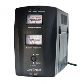 Купить Стабилизатор напряжения LOGICPOWER LPH-800RV (пластиковый корпус) | 0,56 кВт (Китай)