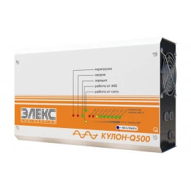 Купить ИБП Елекс Кулон-Q500 | generator.ua | 0,35 кВт Украина