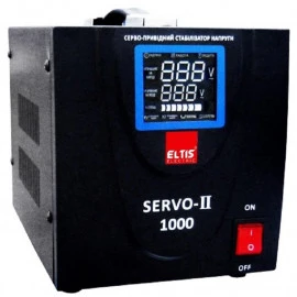 Стабилизатор напряжения Элтис SERVO-II-SVC-1000BA LED