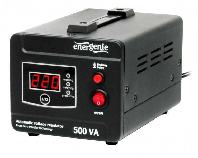Стабилизатор напряжения EnerGenie EG-AVR-D500-01