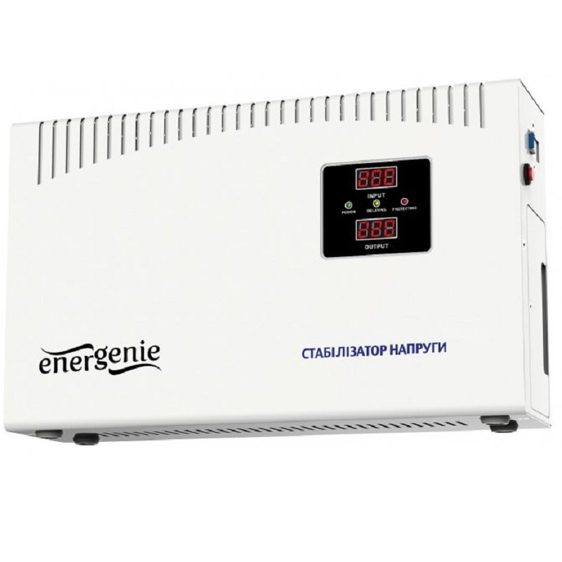 Стабилизатор EnerGenie EG-AVR-DW3000-01 | 1.8 кВт, (Китай)  1 748 грн Цена 