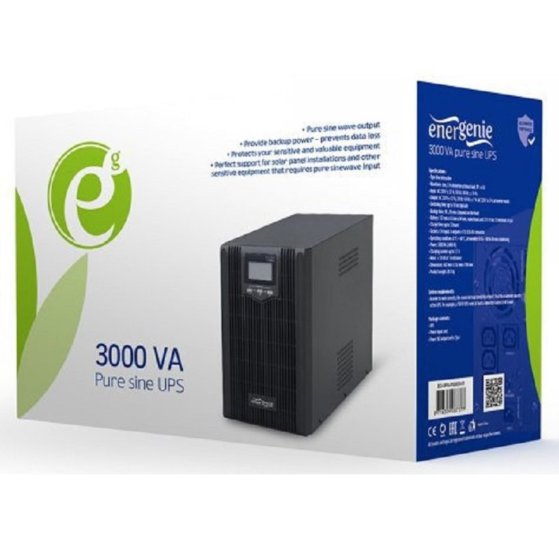 ИБП EnerGenie EG-UPS-PS3000-01 | 2.4 кВт, (Китай)  фото 2