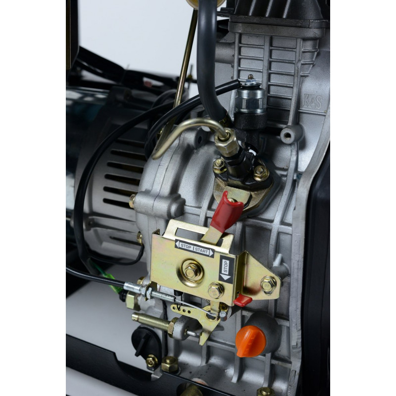Генератор Konner&Sohnen BASIC 8000DE ATSR | 6/6,5 кВт (Германия)  фото 2