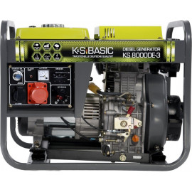 Купити Генератор Konner&Sohnen BASIC 8000DE-3 | 6/6,5 кВт (Німеччина)