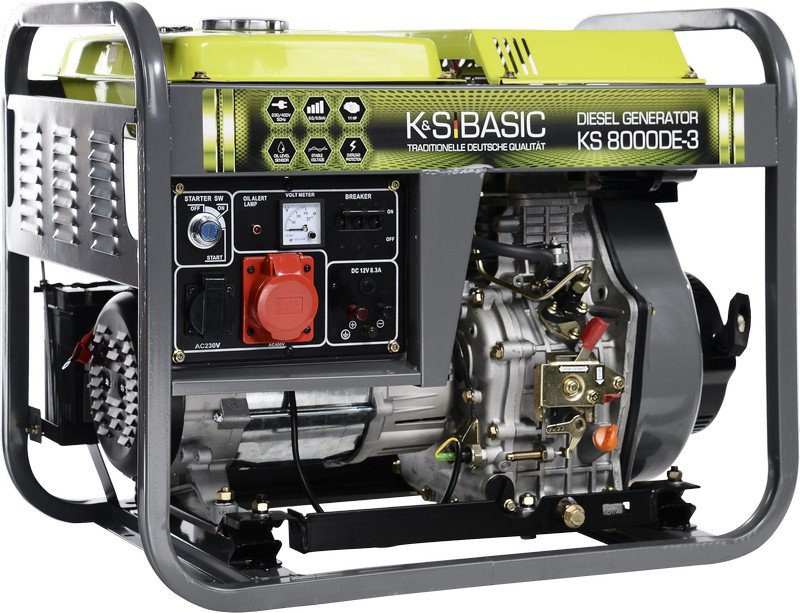 Генератор Konner&Sohnen BASIC 8000DE-3 | 6/6,5 кВт (Німеччина)  31 500 грн Ціна 