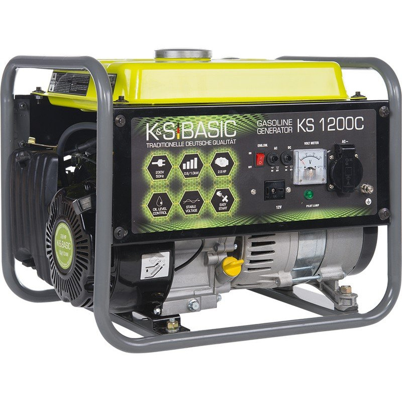 Генератор Konner&Sohnen BASIC KS 1200 C | 0,9/1 кВт (Германия)  6 599 грн Цена 