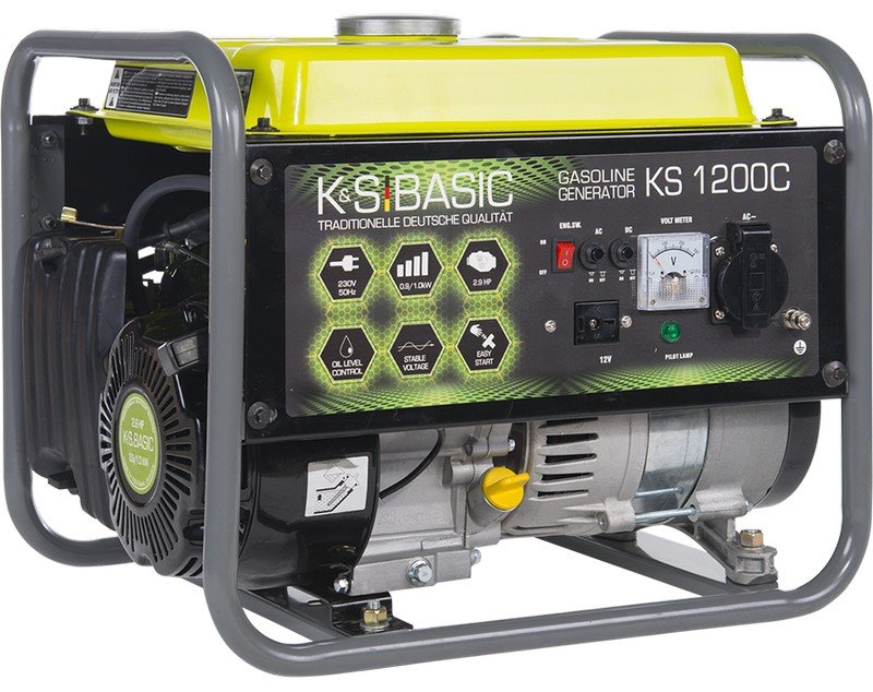 Генератор Konner&Sohnen BASIC KS 1200 C | 0,9/1 кВт (Німеччина)  6 599 грн Ціна 