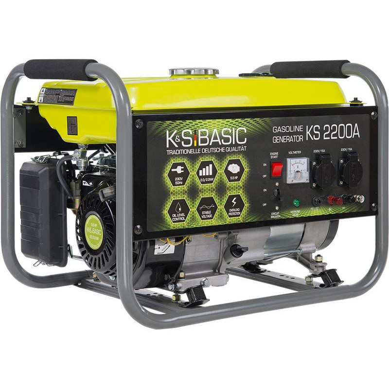 Генератор Konner&Sohnen BASIC KS 2200 A | 2/2,2 кВт (Германия)  8 699 грн Цена 