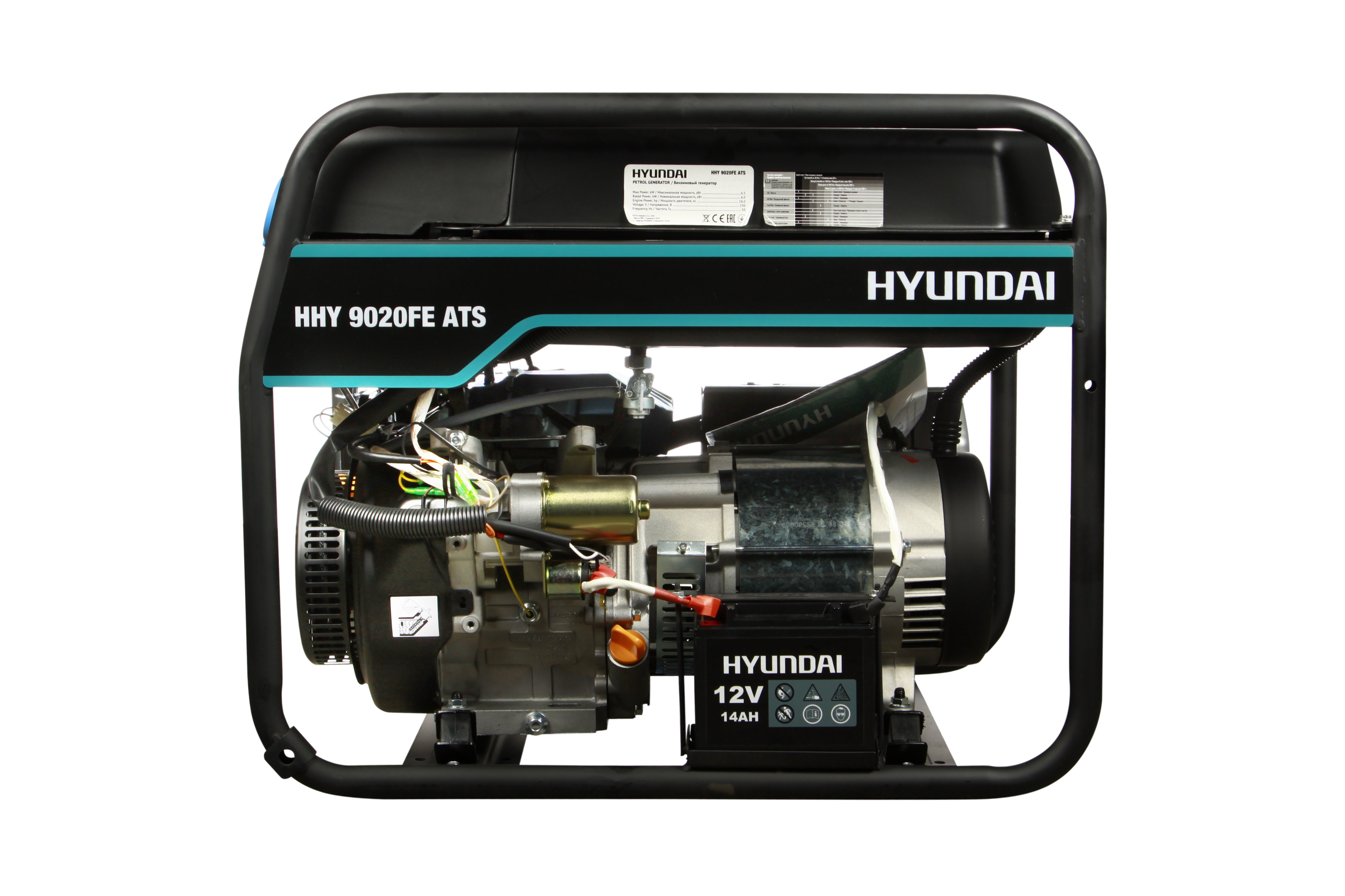 Генератор бензиновый Hyundai HHY 9020FE ATS