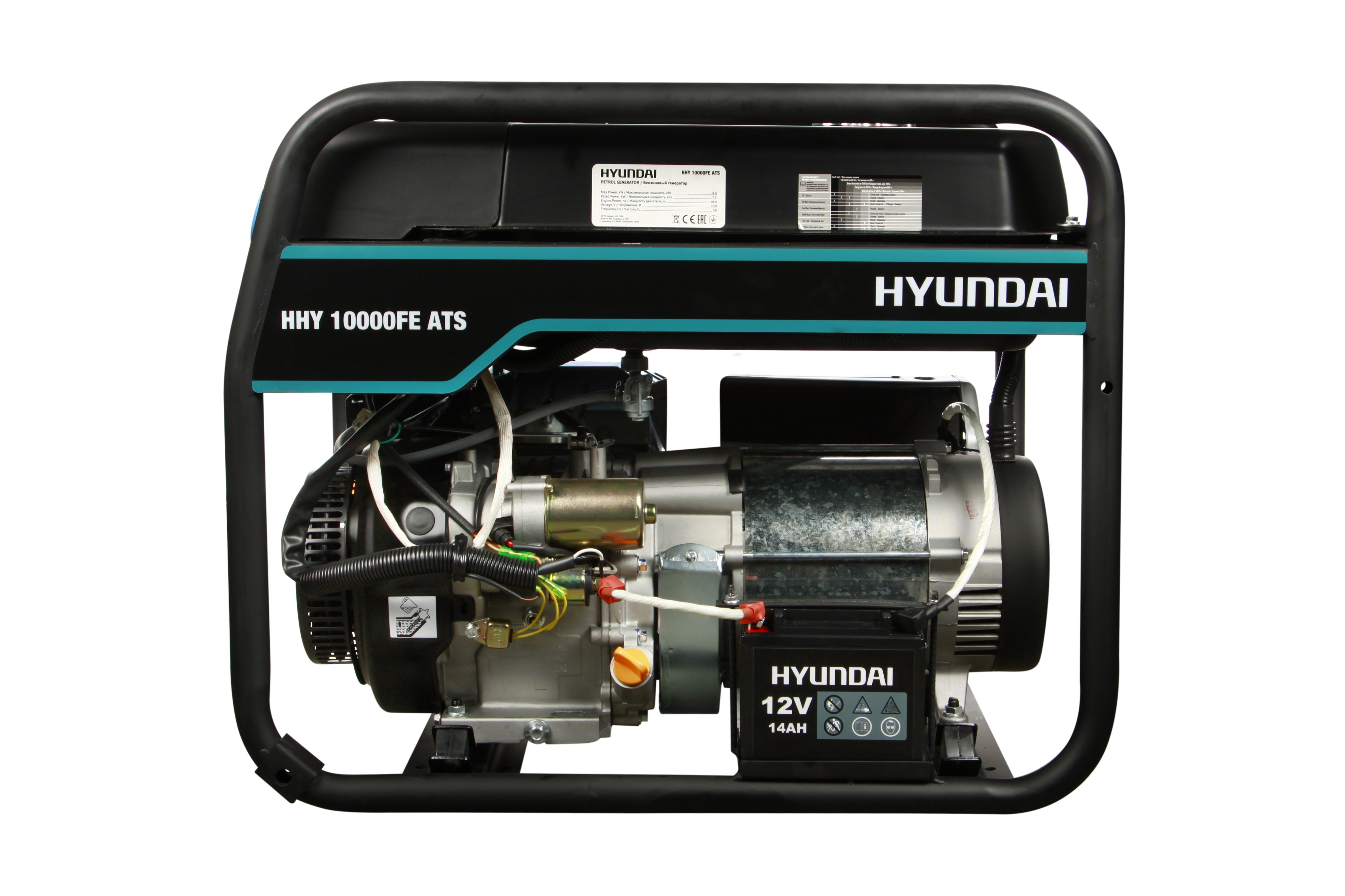 Генератор бензиновый Hyundai HHY 10000FE ATS