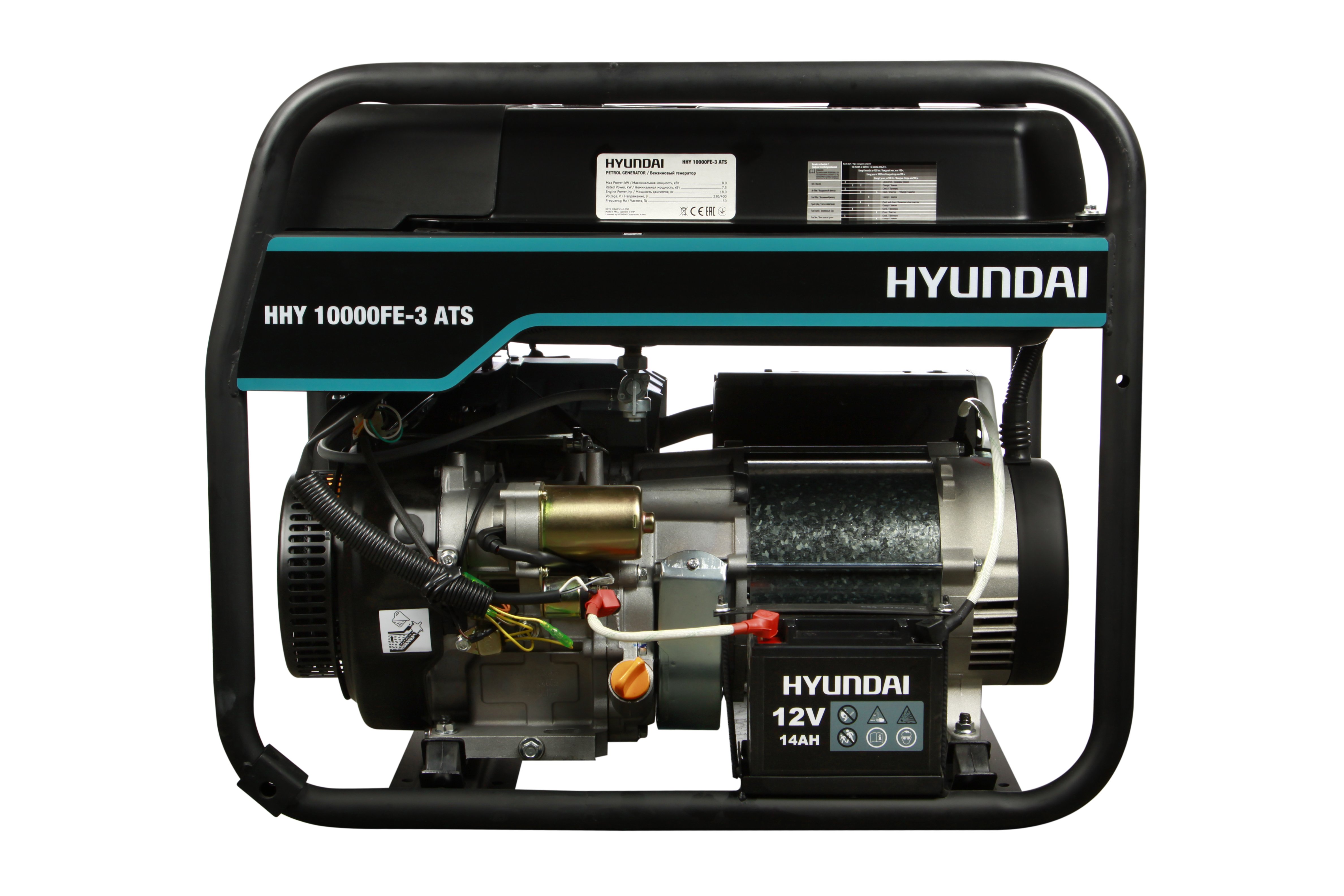 Генератор бензиновый Hyundai HHY 10000FE-3 ATS