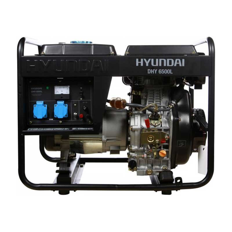 Генератор Hyundai DHY 6500l | 5/5,5 кВт (Корея)  37 740 грн Ціна 