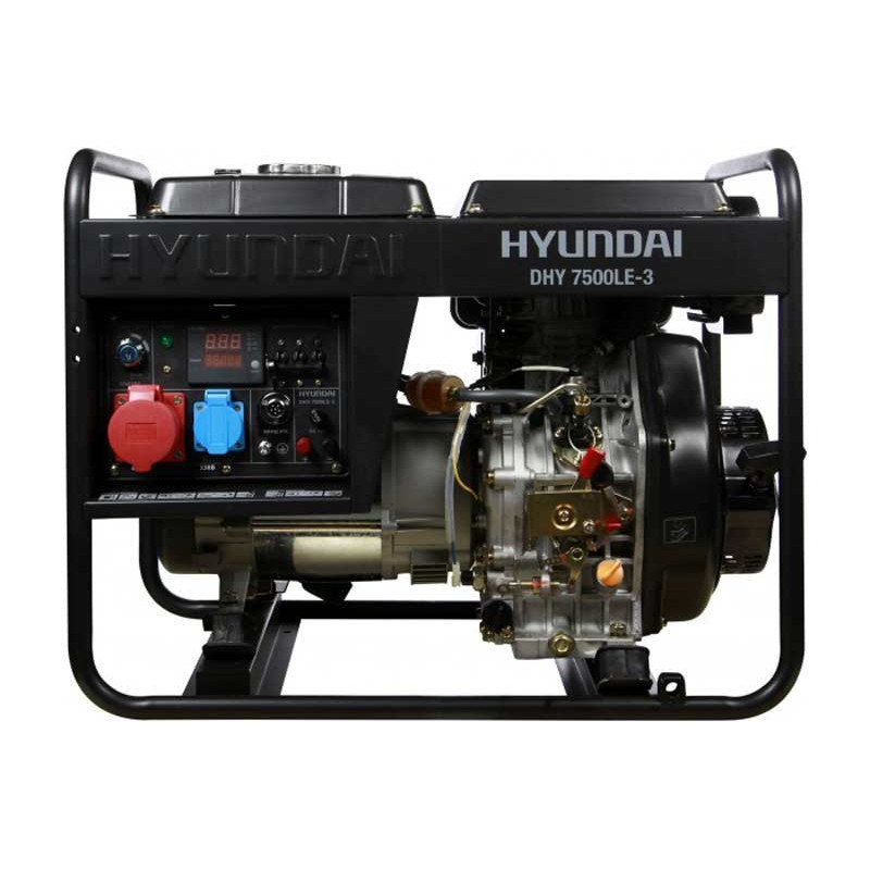 Генератор Hyundai DHY 7500LE-3 | 5,5/6 кВт (Корея)  55 080 грн Ціна 