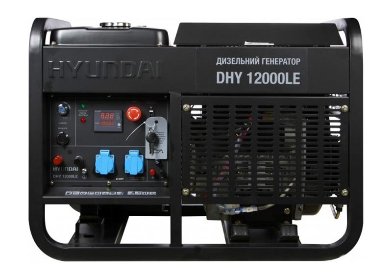 Генератор Hyundai DHY 12000le | 10/11 кВт (Корея)  фото 1