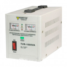Купити Стабілізатор напруги Forte TVR-1000VA | 0,6 кВт (Китай)