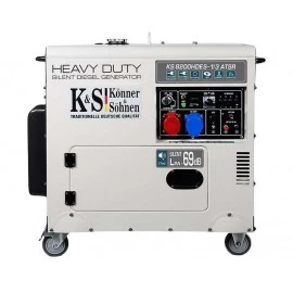 Купити Генератор Konner&Sohnen KS 8200HDES-1/3  ATSR | 5/6 кВт (Німеччина)