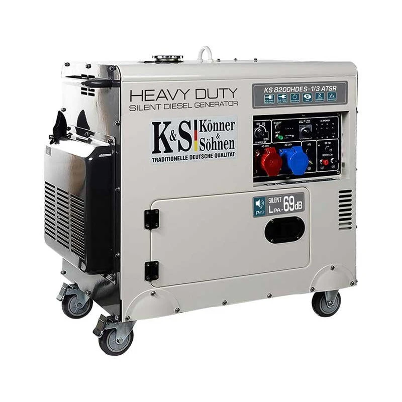 Генератор Konner&Sohnen KS 8200HDES-1/3  ATSR | 5/6 кВт (Німеччина)  81 600 грн Ціна 