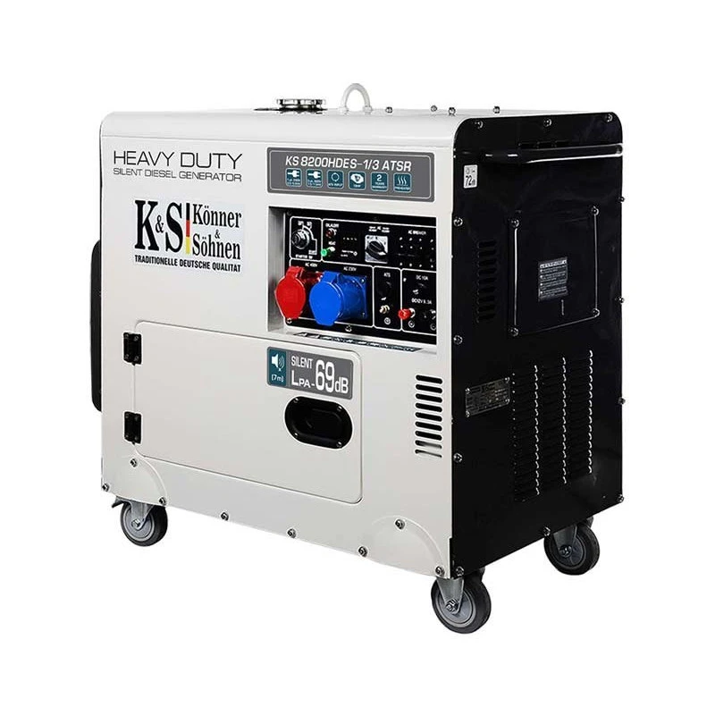 Генератор Konner&Sohnen KS 8200HDES-1/3  ATSR | 5/6 кВт (Німеччина)  фото 1