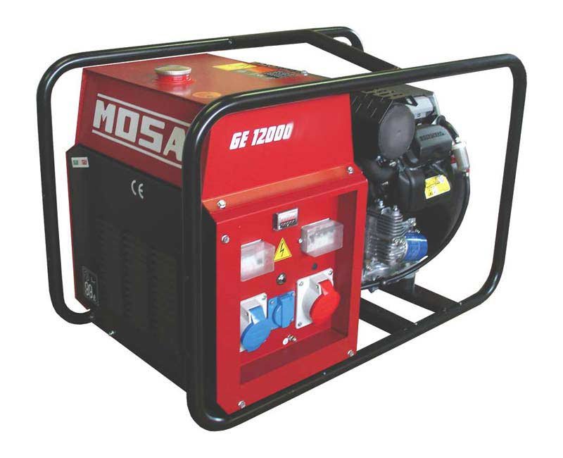 Генератор бензиновый MOSA GE 12000 KD/GS
