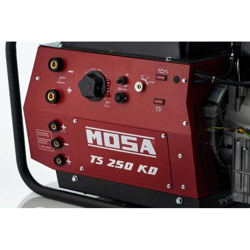 Сварочный генератор MOSA TS 250 KD\E | 4,8/5,2 кВт (Италия)  фото 2