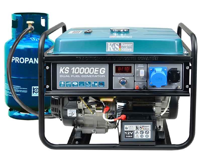 Генератор Konner&Sohnen KS 10000E G | 7,5/8 кВт (Німеччина)  39 999 грн Ціна 
