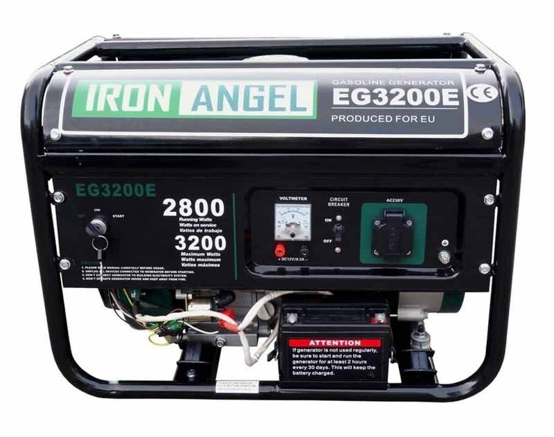Генератор бензиновый Iron Angel eg3200e ats