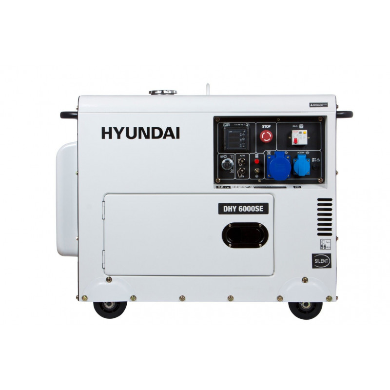 Генератор Hyundai DHY 6000 SE | 5/5,5 кВт (Корея)