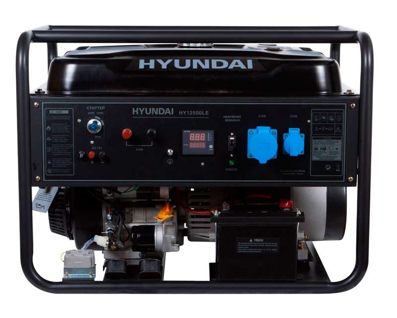Генератор Hyundai HY12500LE | 9/9,5 кВт (Корея)  фото 1