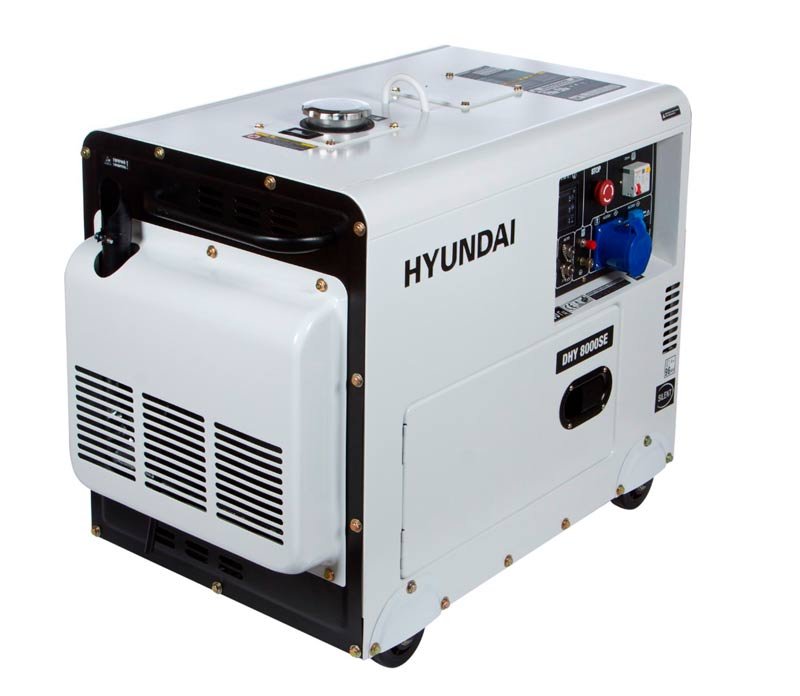 Генератор Hyundai DHY 8000 SE | 5,5/6 кВт (Корея)  71 808 грн Ціна 