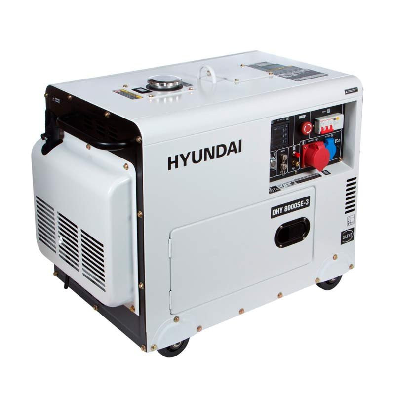 Генератор Hyundai DHY 8000 SE - 3 | 6/6,5 кВт (Корея)  81 402 грн Цена 
