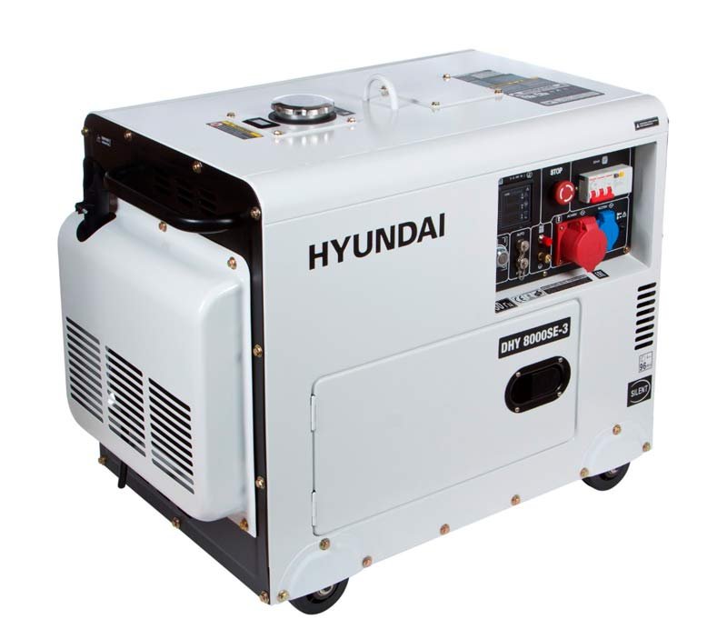 Генератор Hyundai DHY 8000 SE - 3 | 6/6,5 кВт (Корея)  81 402 грн Ціна 