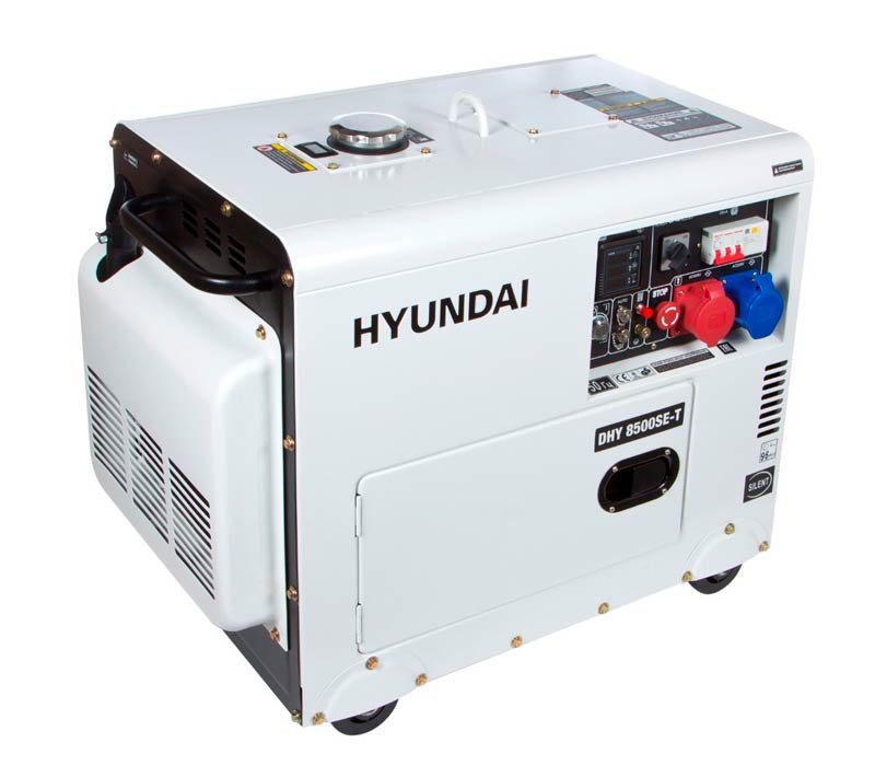 Генератор Hyundai DHY 8500SE-Т | 6,5/7,2 кВт (Корея)  86 496 грн Цена 